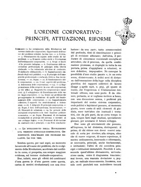 Il diritto del lavoro ufficiale del Ministero delle corporazioni per il bollettino