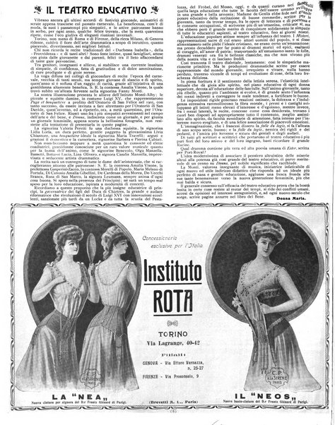 La donna rivista quindicinale illustrata