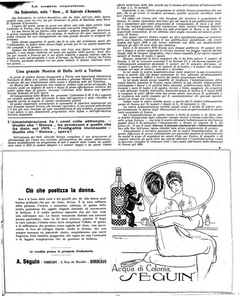 La donna rivista quindicinale illustrata