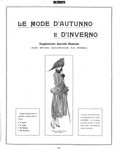 La donna rivista quindicinale illustrata