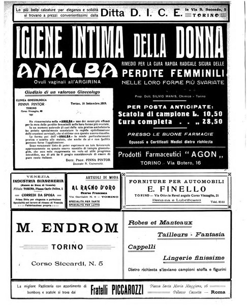 La donna rivista quindicinale illustrata