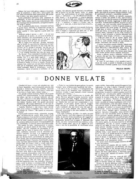 La donna rivista quindicinale illustrata