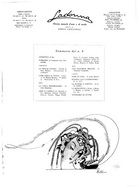 La donna rivista quindicinale illustrata