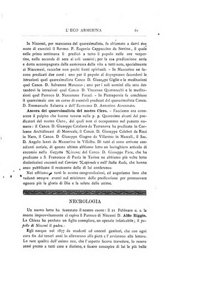 L'eco armerina periodico quindicinale