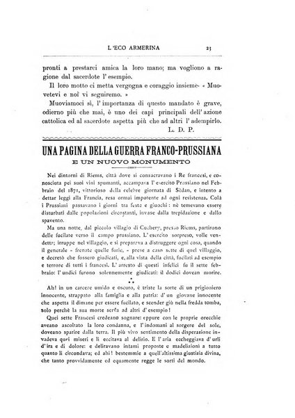 L'eco armerina periodico quindicinale