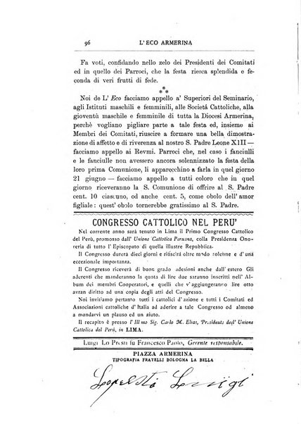 L'eco armerina periodico quindicinale