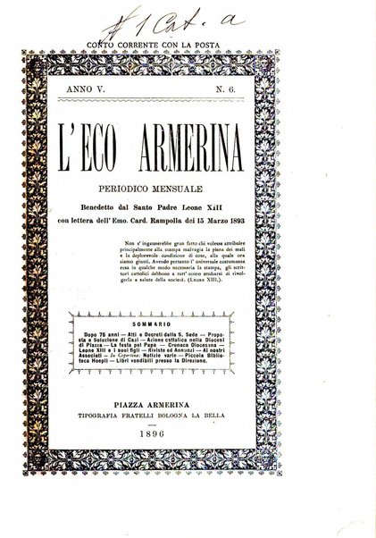 L'eco armerina periodico quindicinale