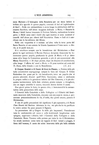 L'eco armerina periodico quindicinale