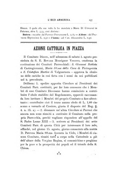 L'eco armerina periodico quindicinale