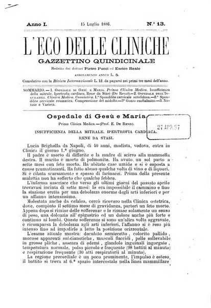 L'eco delle cliniche gazzettino quindicinale