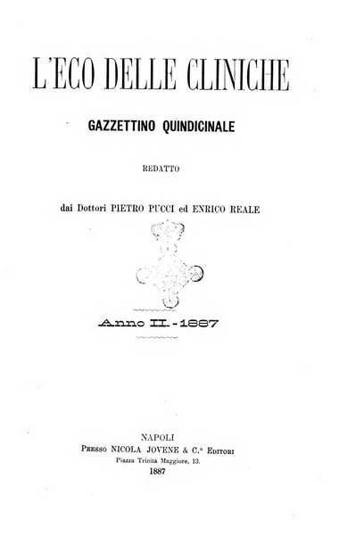 L'eco delle cliniche gazzettino quindicinale