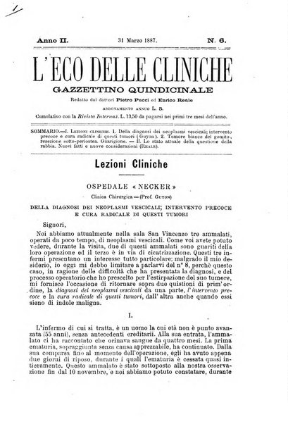 L'eco delle cliniche gazzettino quindicinale