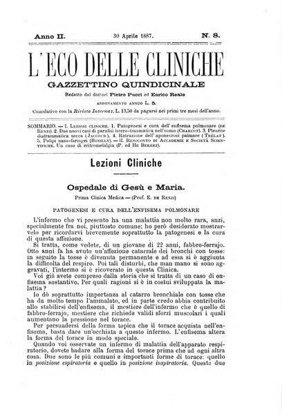 L'eco delle cliniche gazzettino quindicinale