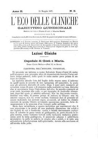 L'eco delle cliniche gazzettino quindicinale