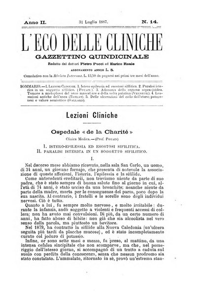 L'eco delle cliniche gazzettino quindicinale