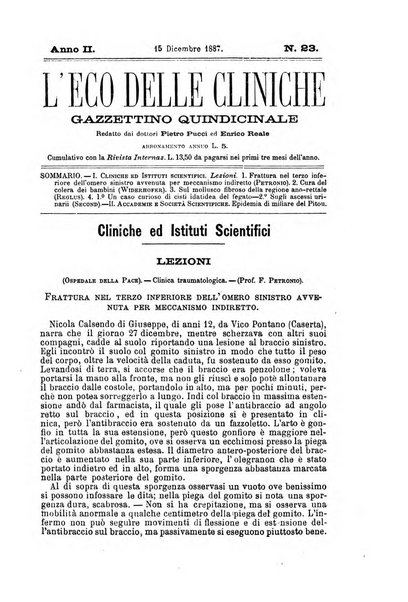 L'eco delle cliniche gazzettino quindicinale