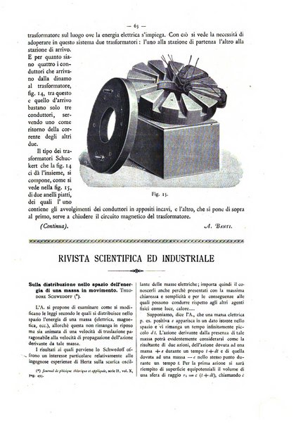 L'elettricista rivista mensile di elettrotecnica