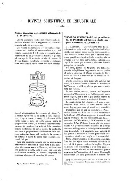 L'elettricista rivista mensile di elettrotecnica