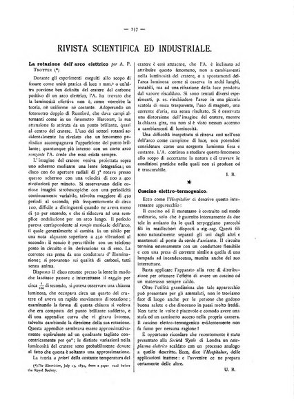 L'elettricista rivista mensile di elettrotecnica