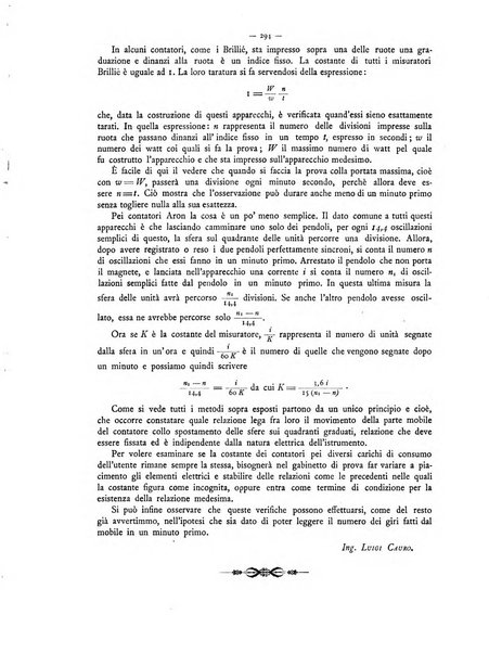 L'elettricista rivista mensile di elettrotecnica