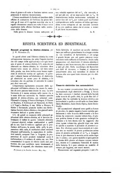 L'elettricista rivista mensile di elettrotecnica