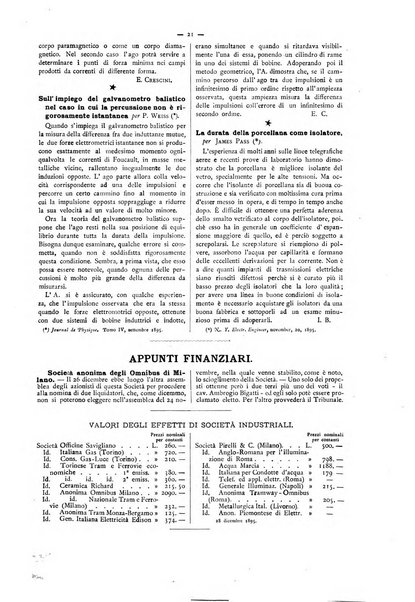 L'elettricista rivista mensile di elettrotecnica