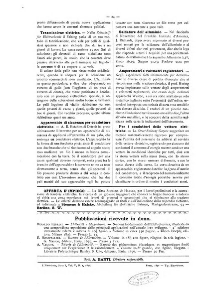 L'elettricista rivista mensile di elettrotecnica