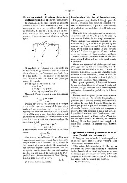 L'elettricista rivista mensile di elettrotecnica