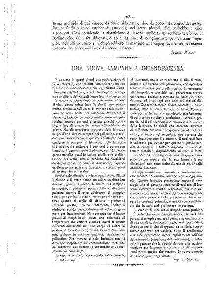 L'elettricista rivista mensile di elettrotecnica