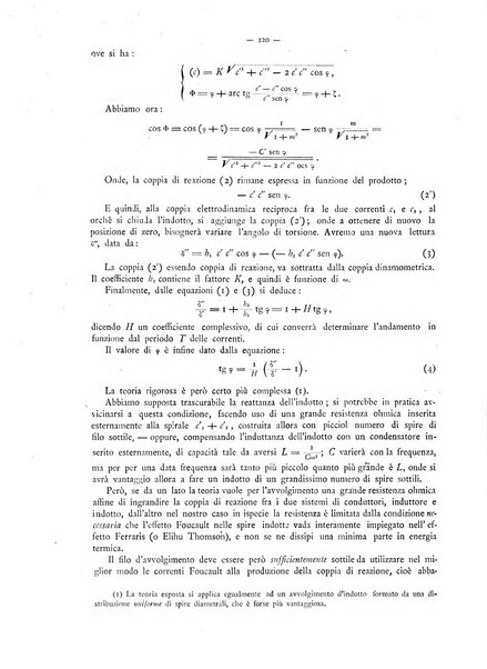 L'elettricista rivista mensile di elettrotecnica