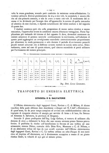 L'elettricista rivista mensile di elettrotecnica