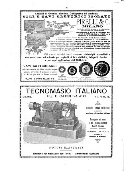 L'elettricista rivista mensile di elettrotecnica