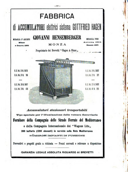 L'elettricista rivista mensile di elettrotecnica