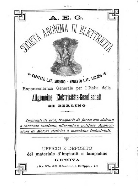 L'elettricista rivista mensile di elettrotecnica