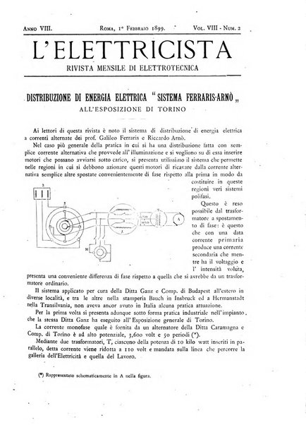 L'elettricista rivista mensile di elettrotecnica