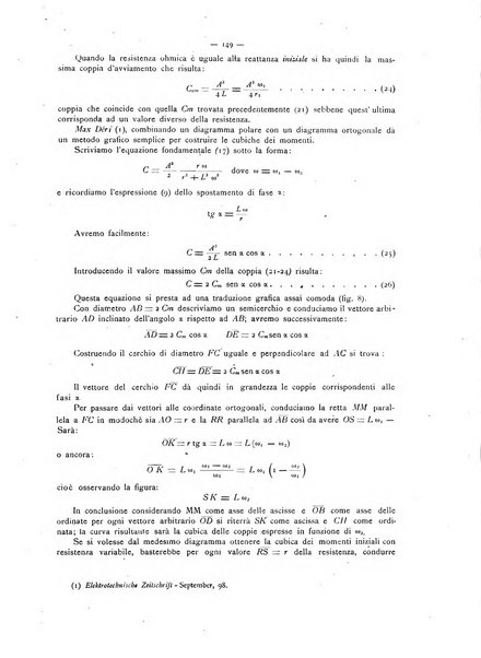 L'elettricista rivista mensile di elettrotecnica