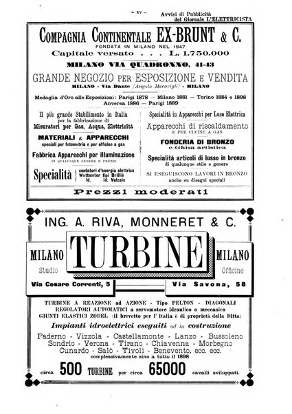 L'elettricista rivista mensile di elettrotecnica