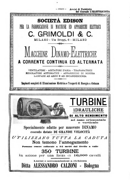 L'elettricista rivista mensile di elettrotecnica