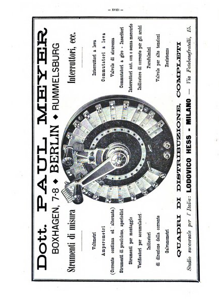 L'elettricista rivista mensile di elettrotecnica