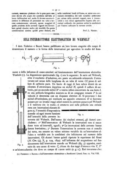 L'elettricista rivista mensile di elettrotecnica