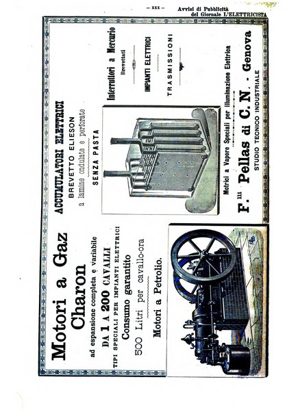 L'elettricista rivista mensile di elettrotecnica