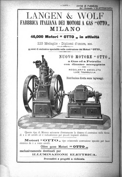 L'elettricista rivista mensile di elettrotecnica