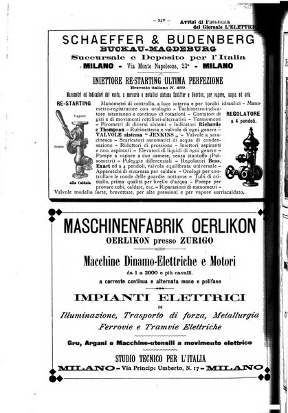 L'elettricista rivista mensile di elettrotecnica