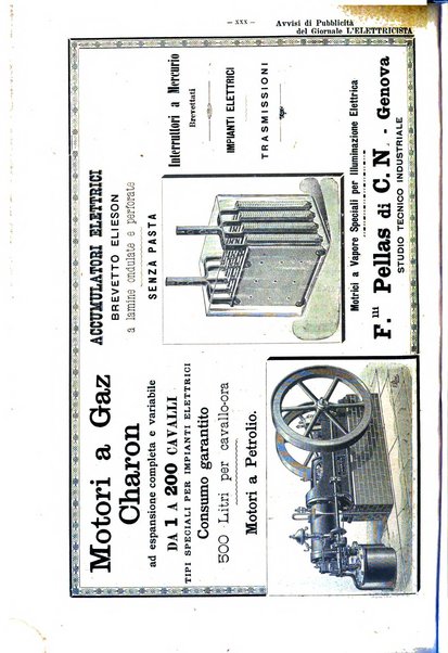 L'elettricista rivista mensile di elettrotecnica