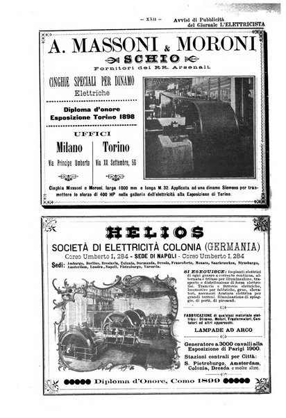 L'elettricista rivista mensile di elettrotecnica