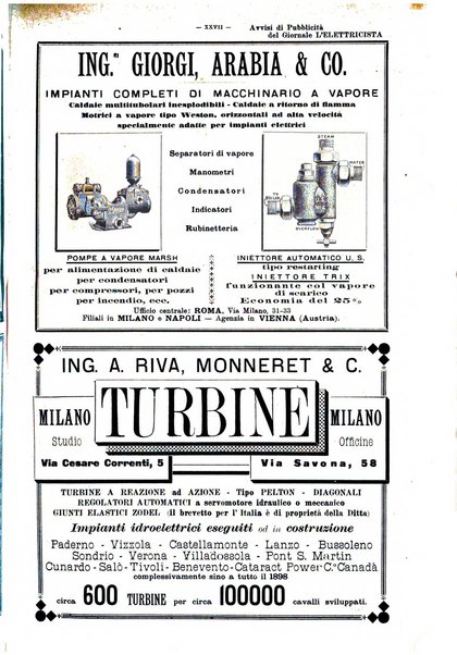 L'elettricista rivista mensile di elettrotecnica