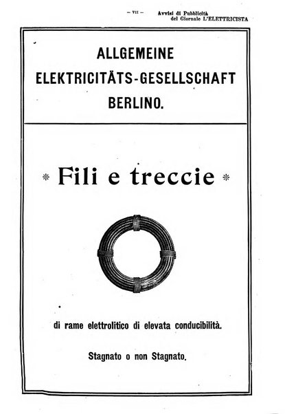 L'elettricista rivista mensile di elettrotecnica