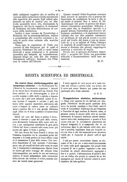 L'elettricista rivista mensile di elettrotecnica