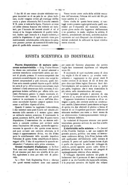 L'elettricista rivista mensile di elettrotecnica