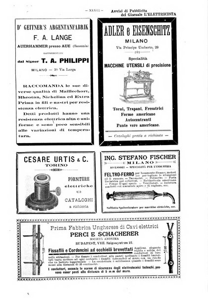 L'elettricista rivista mensile di elettrotecnica